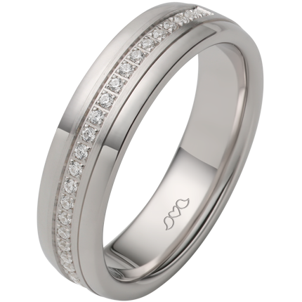 Verlobungsring Trauring 925 Silber Ring mit Zirkonia Ringgravur SEZ100 